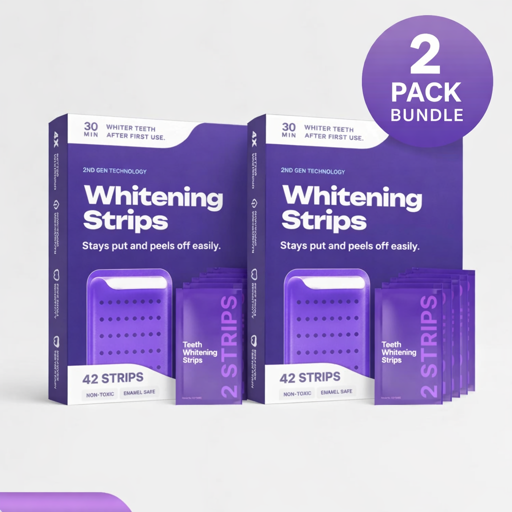Purple Whitening Strips - Brighten Your Smile!